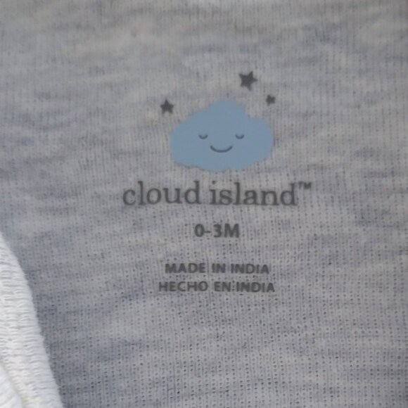 Cloud Island Baby Girl 2 piece Set Long Sleeve Bodysuit Pink Sparkle Tutu Pants - Picture 4 of 7